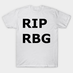 RIP Ruth Bader Ginsberg T-Shirt